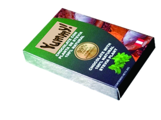 Chocolate 99% Cacao & Stevia 20gr